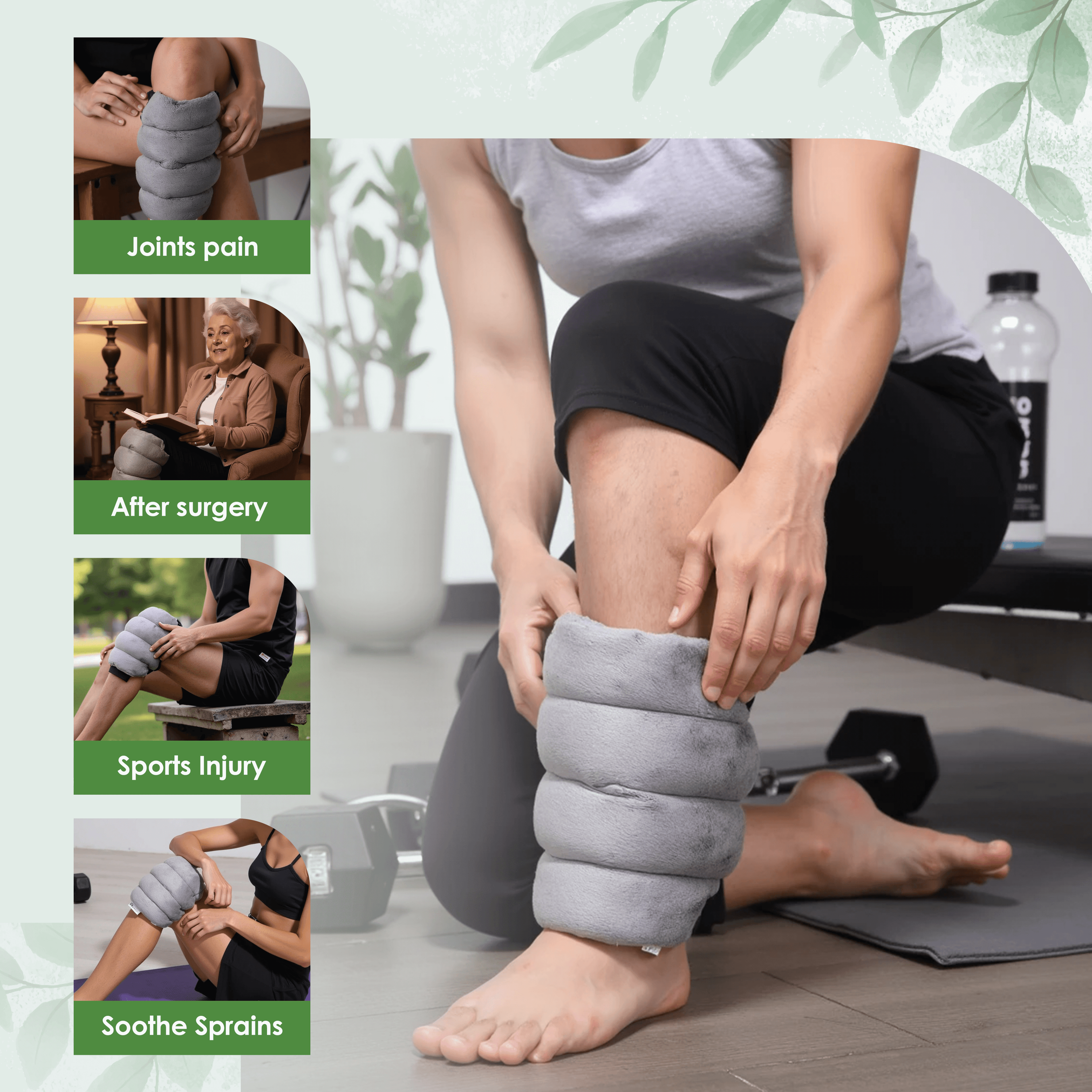 Knee Microwave Heating Pad for Knee Pain Relief