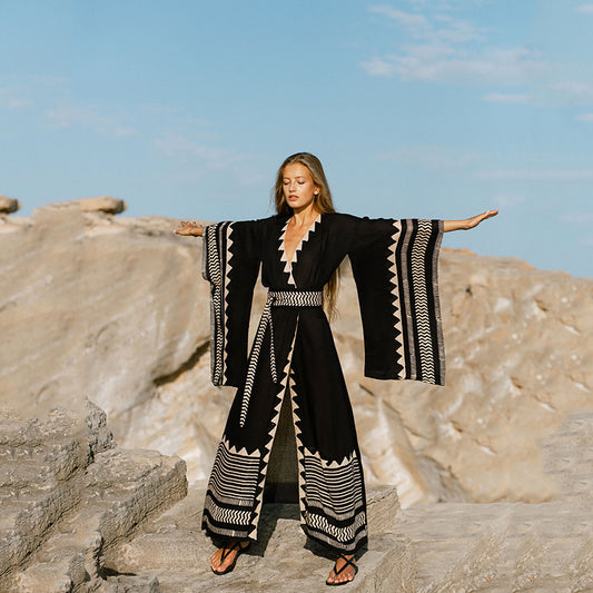 Resort Boho kimono